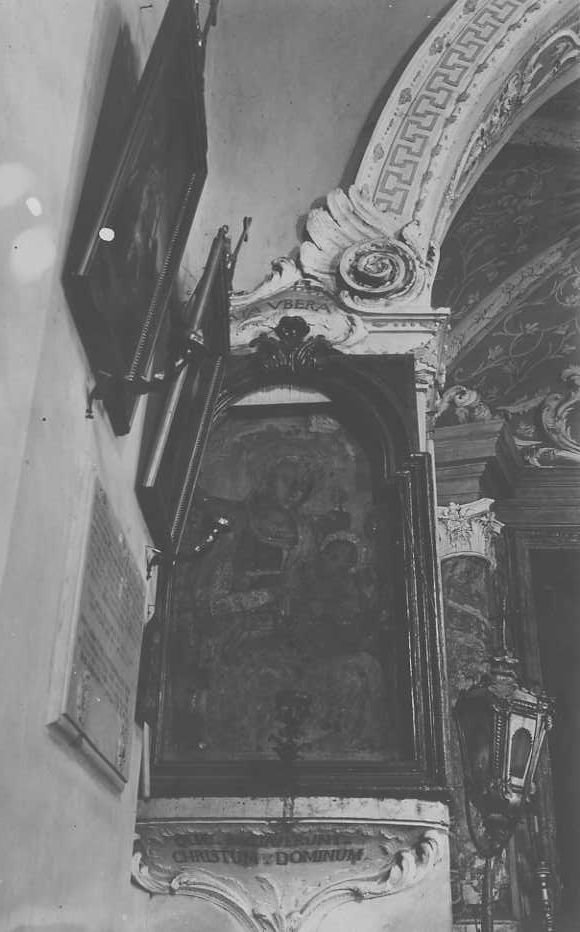 Dipinti - Madonna di Bonora (positivo) di Anonimo - scuola riminese (XX)