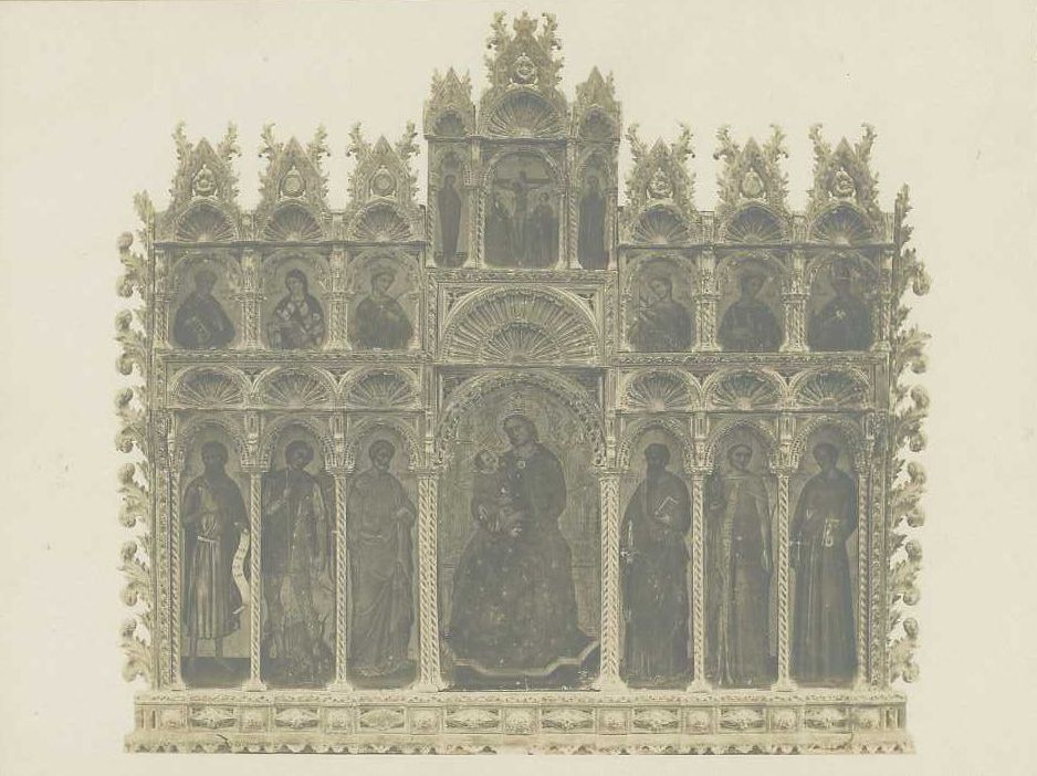 Jacobello di Bonomo/ Polittico/ Santarcangelo di Romagna/ Museo Storico Archeologico di Santarcangelo (positivo) di Jacobello di Bonomo, Giovanelli, Francesco (XX)