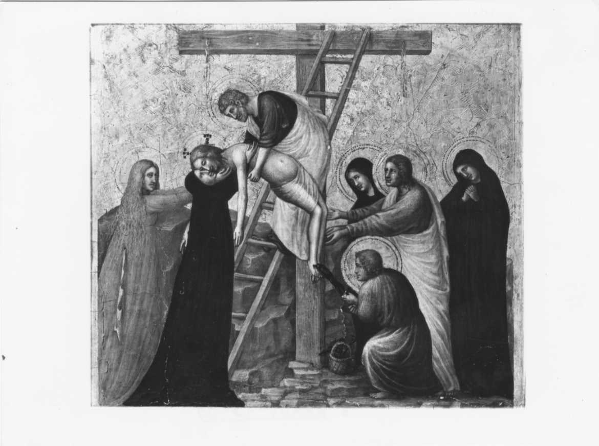 Tavole - Deposizione dalla Croce (positivo) di Giovanni Baronzio, Archivio Fotografico Musei Vaticani (XX)
