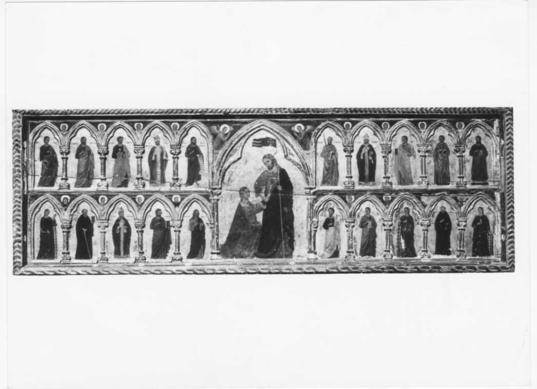 Dossali - Incredulità di San Tommaso (positivo) di Gabinetto Fotografico Soprintendenza di Modena - Scuola emiliana del XIV secolo (XIX/ XX)