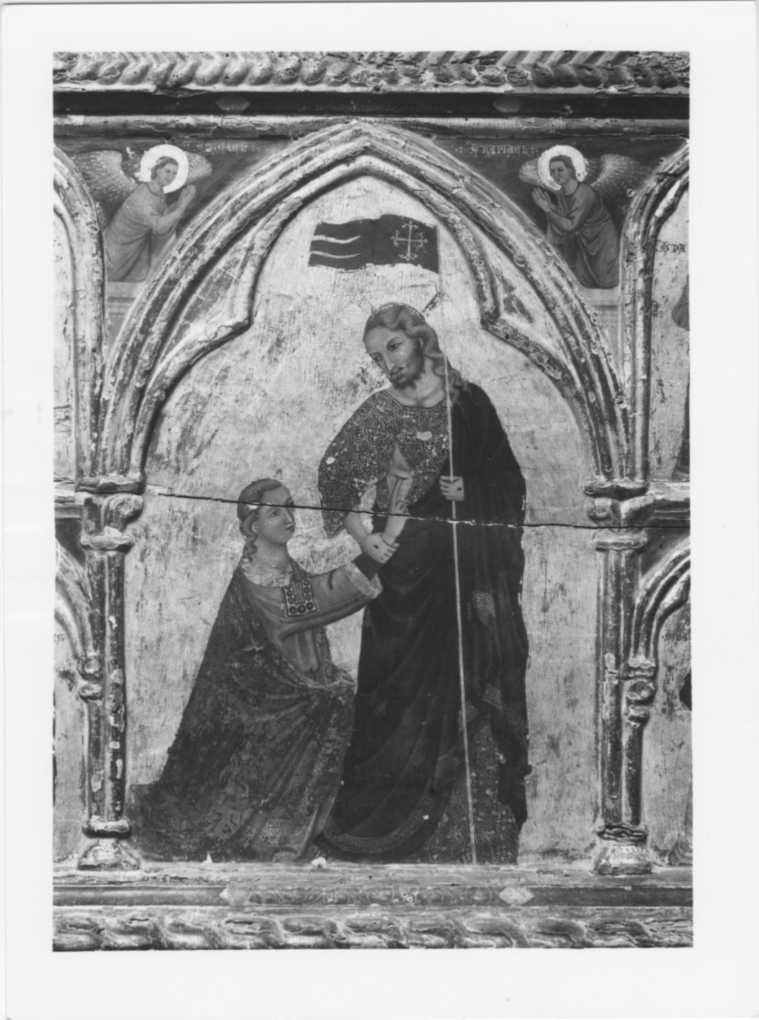 Dossali - Incredulità di S. Tommaso e Santi (positivo) di Gabinetto Fotografico Soprintendenza di Modena - Scuola emiliana del XIV secolo (XIX/ XX)