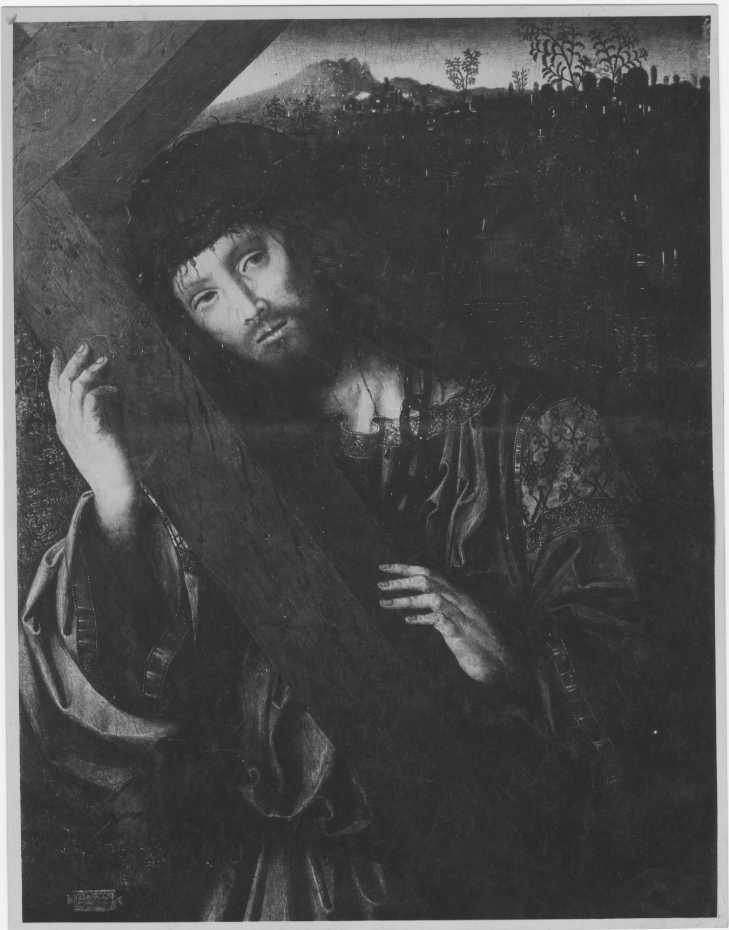 Zaganelli, Francesco/ Cristo portacroce/ Museo di Capodimonte/ Napoli (positivo) di Zaganelli, Francesco, Anonimo (XIX/ XX)