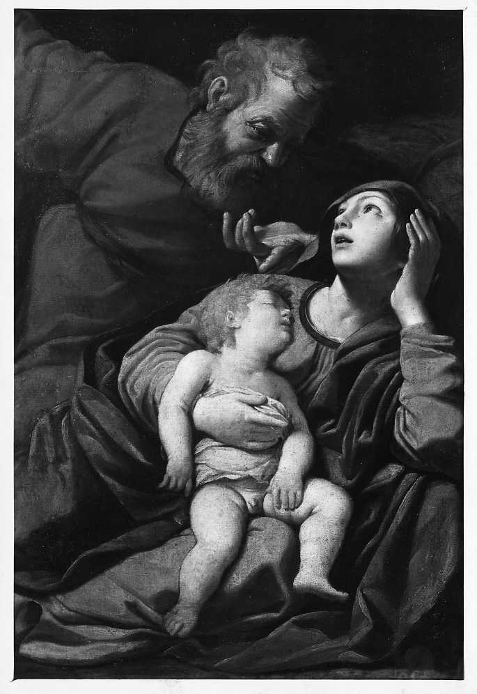 Dipinti - Sacra Famiglia (positivo) di Spada, Lionello, Anonimo (XX)