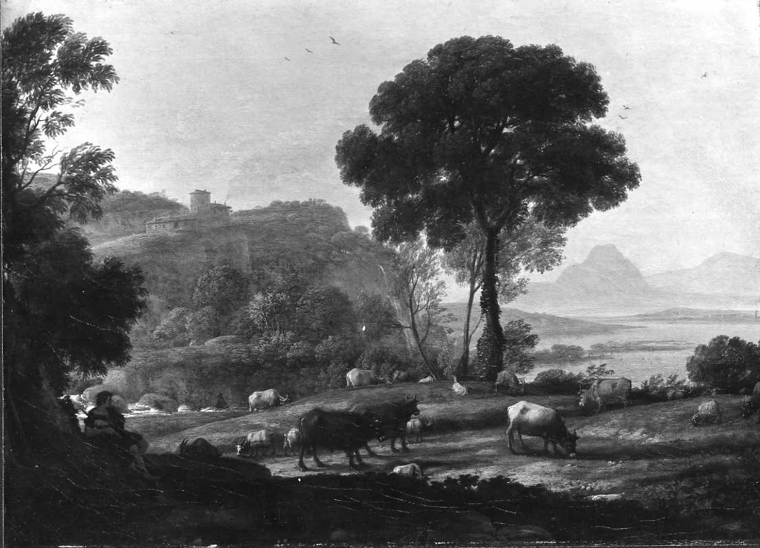 Dipinti - Paesaggio pastorale (positivo) di Lorrain, Claude, Annan (XX)
