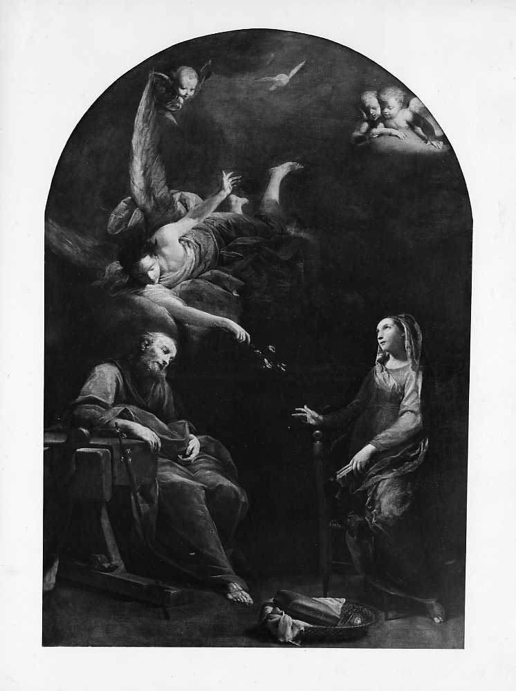 Dipinti - Sogno di Giuseppe (positivo) di Crespi, Giuseppe Maria, Crespi, Luigi, Villani, Achille (ditta) (XX)