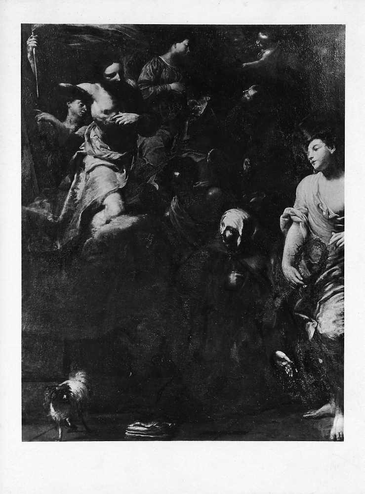 Dipinti - Estasi di S. Margherita (positivo) di Crespi, Giuseppe Maria, Villani, Achille (ditta) (XX)