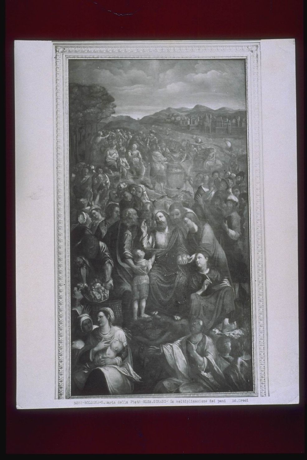 Bologna-Chiese-Dipinti (positivo) di Sirani, Elisabetta, Fontana, Lavinia, Croci, Felice (XIX/ XX)