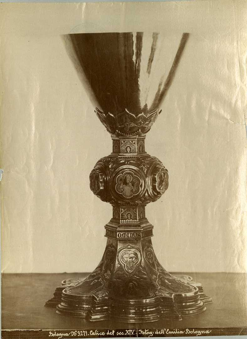 Suppellettile liturgica - Calici (positivo) di Poppi, Pietro (ditta) - manifattura senese (XIX/ XX)