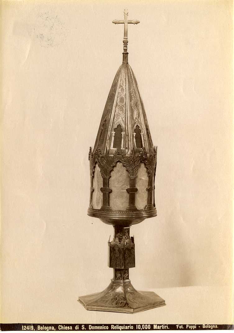 Suppellettile liturgica - Reliquiari (positivo) di Poppi, Pietro (ditta) - ambito Italia settentrionale (XX)