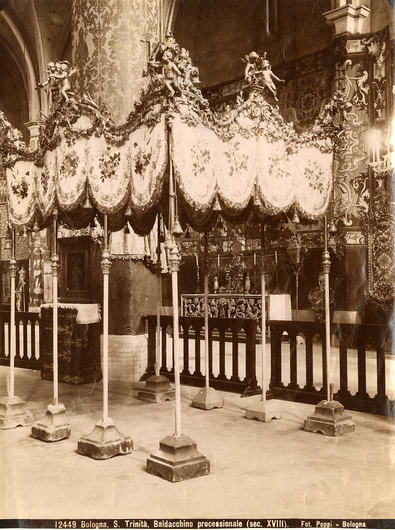 Chiese - Vedute - Arredi sacri - Baldacchini (positivo) di Barocci, Anna, Poppi, Pietro (ditta) - ambito emiliano (XX)