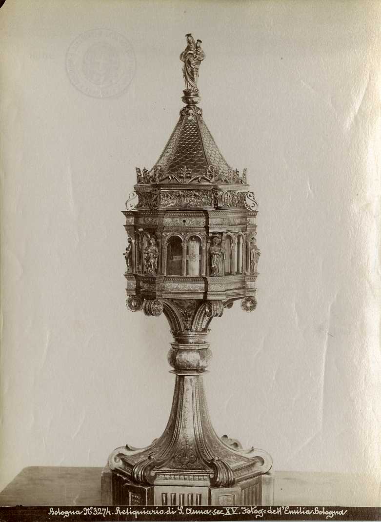 Suppellettile liturgica - Reliquiari (positivo) di Poppi, Pietro (ditta) - ambito tedesco (?) (XIX/ XX)