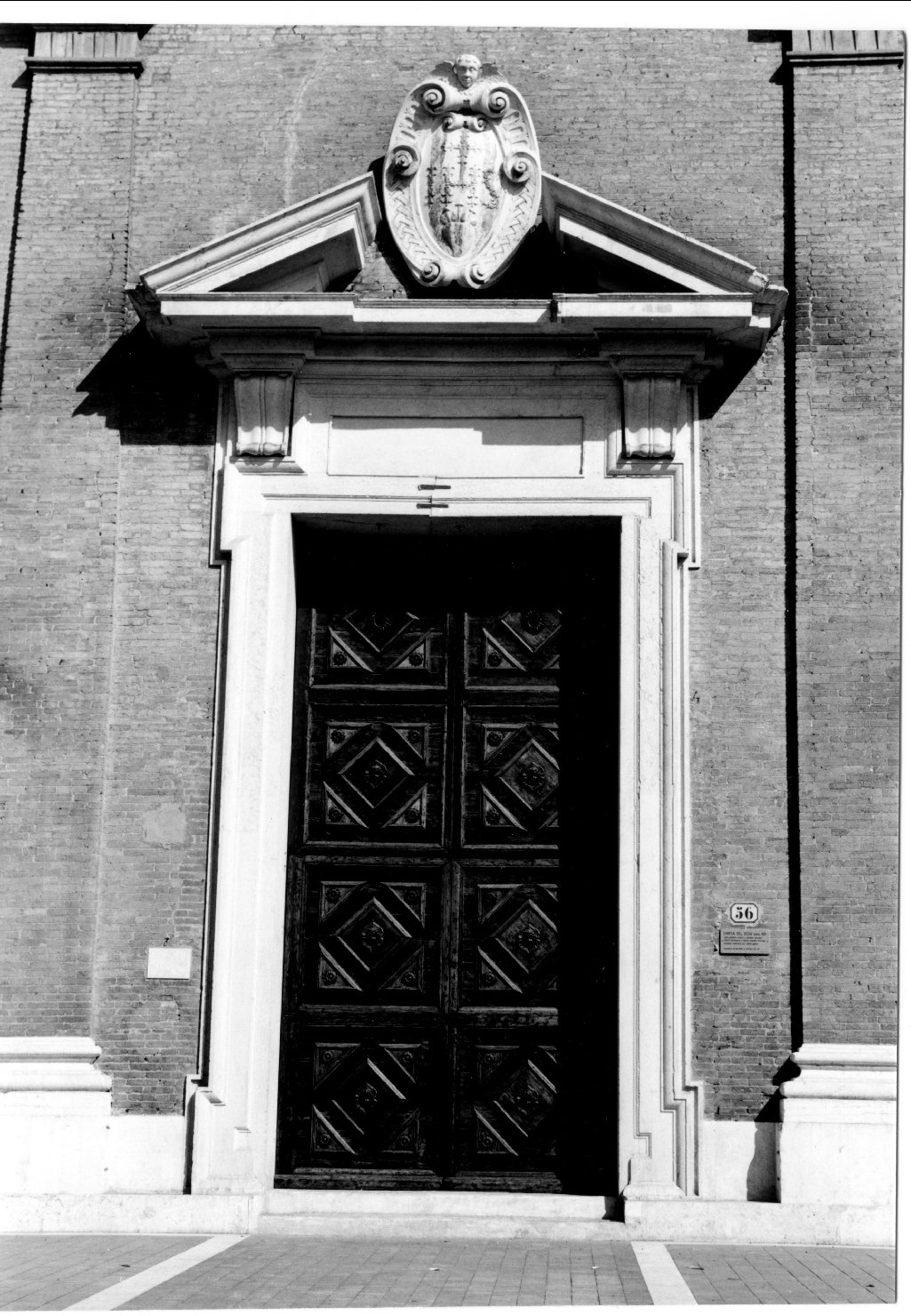 portale maggiore di Schiatti Alberto (sec. XVI)