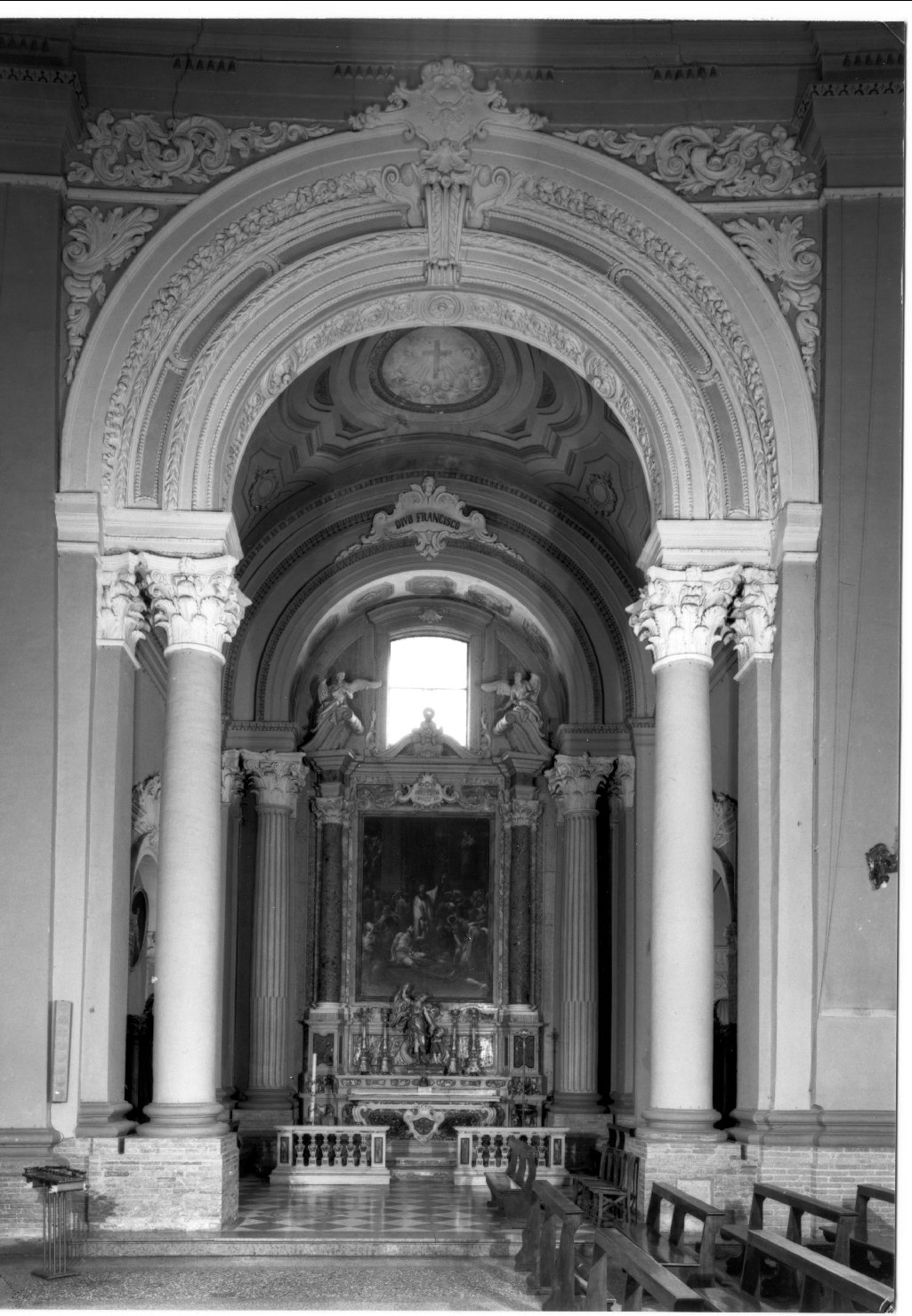 decorazione plastica, complesso decorativo di Pasetti Carlo, Palmieri (ultimo quarto sec. XVII)