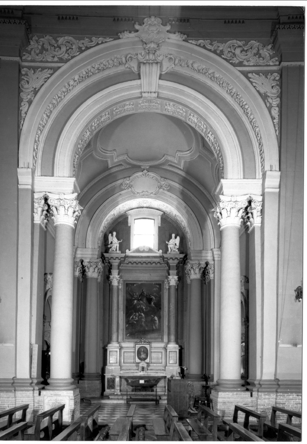 decorazione plastica, complesso decorativo di Pasetti Carlo, Palmieri (ultimo quarto sec. XVII)