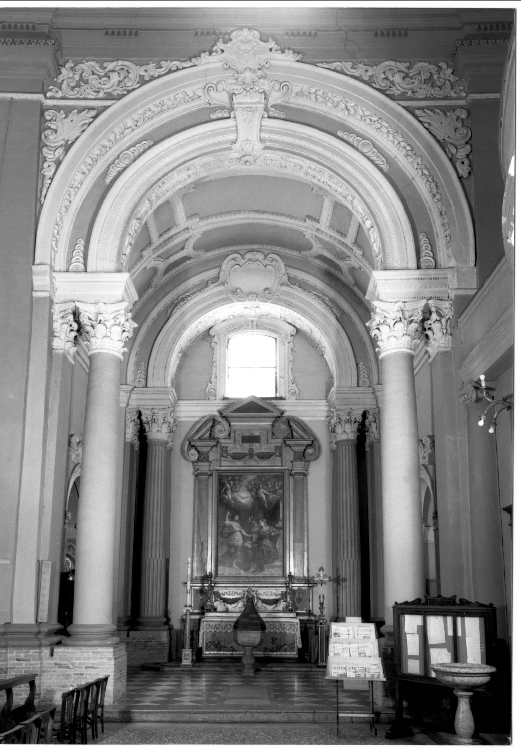 decorazione plastica, complesso decorativo di Pasetti Carlo, Palmieri (ultimo quarto sec. XVII)