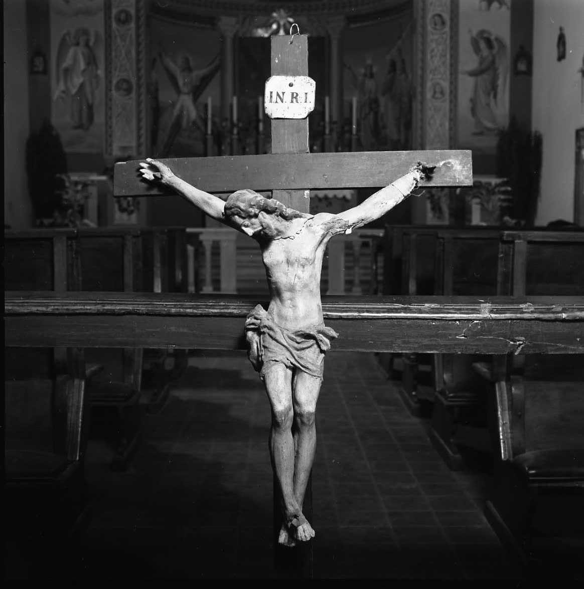 Cristo crocifisso (crocifisso) - bottega imolese (prima metà sec. XIX)