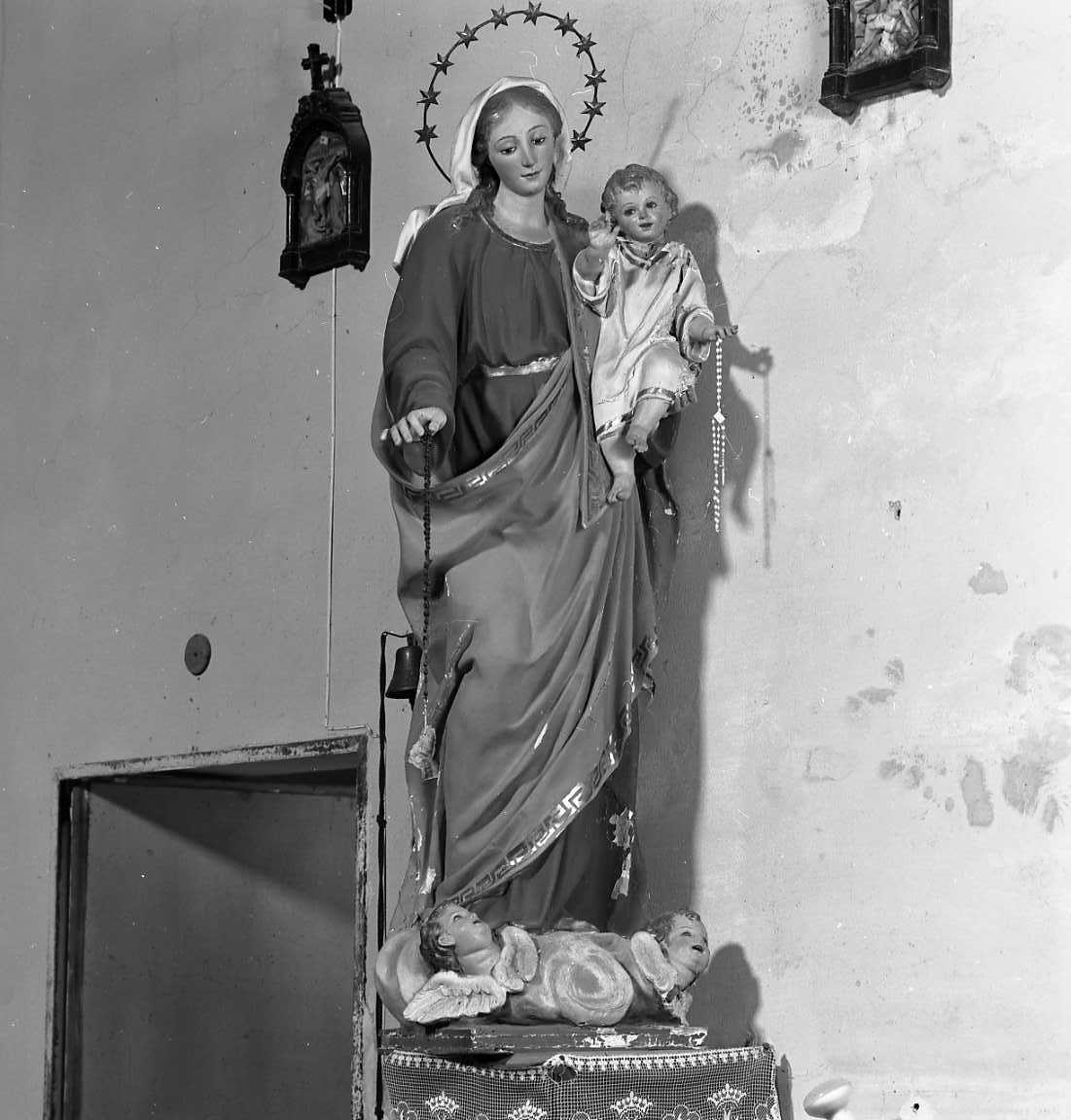 Madonna con Bambino (statua) - bottega faentina (fine/inizio secc. XIX/ XX)