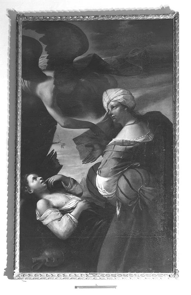 Agar e Ismaele nel deserto (dipinto) di Preti Mattia detto Cavalier Calabrese (attribuito) (metà sec. XVII)