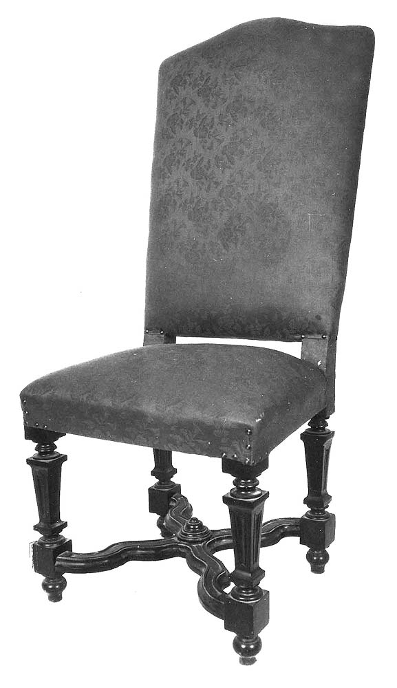 servizio di sedie, insieme - manifattura emiliana (secc. XIX/ XX)