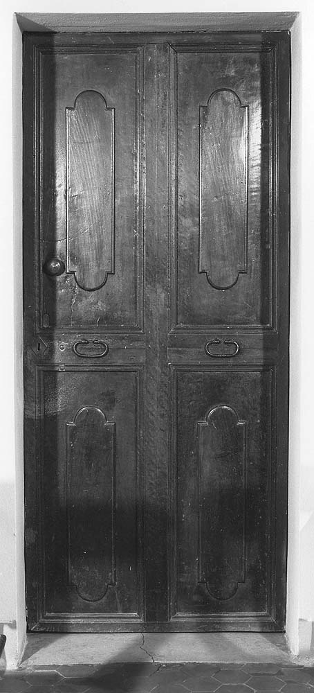 porta - manifattura emiliana (secc. XVII/ XVIII)