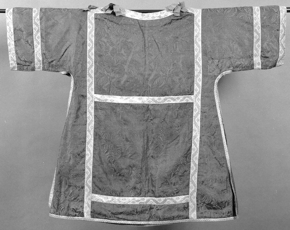 paramento liturgico, insieme - manifattura lucchese (?) (sec. XVII)