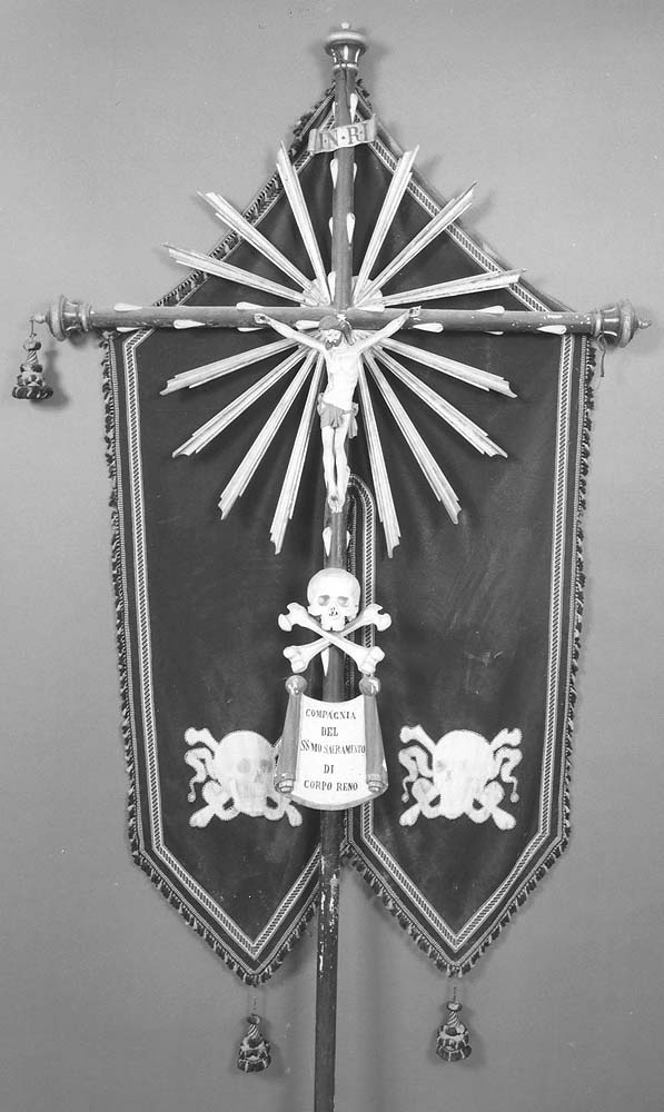 croce processionale - manifattura emiliana (sec. XIX)