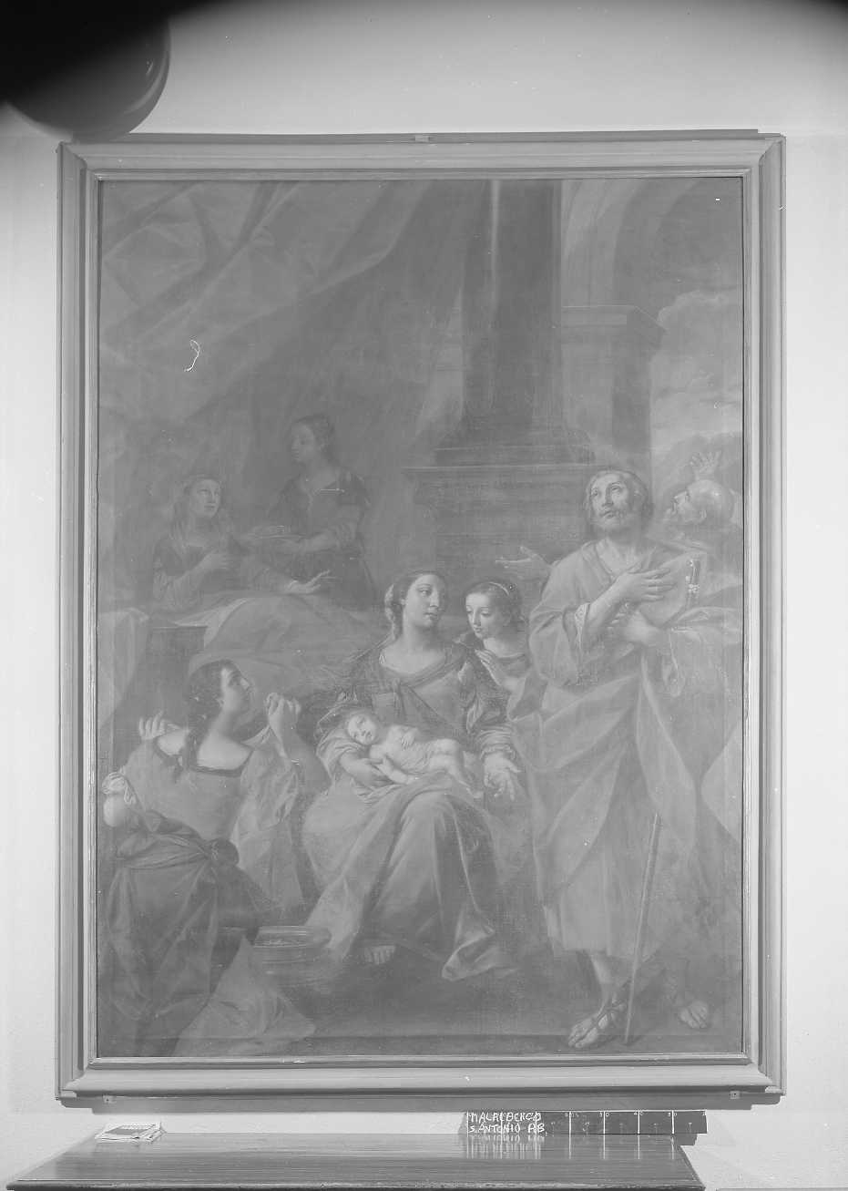 nascita di San Giovanni Battista (dipinto) di Casalini Torelli Lucia (sec. XVIII)
