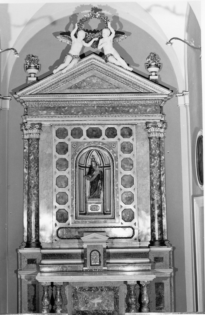 altare - manifattura emiliana (sec. XIX)