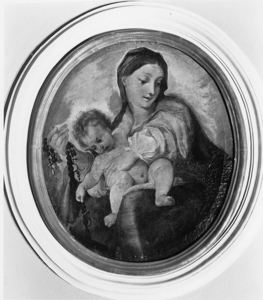 Madonna del Rosario (dipinto) - ambito emiliano (sec. XVIII)