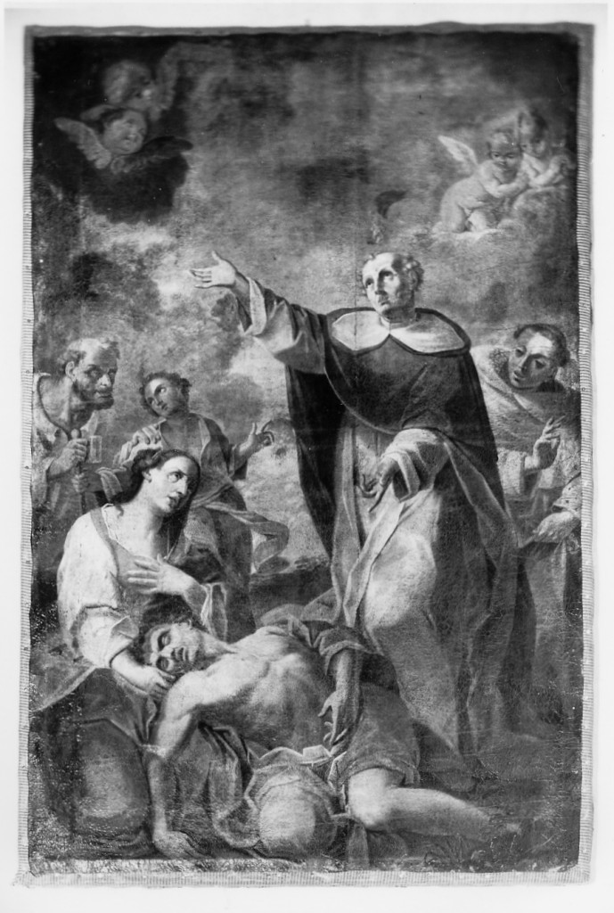 Miracolo di San Vincenzo Ferreri (dipinto) - ambito emiliano (sec. XVIII)