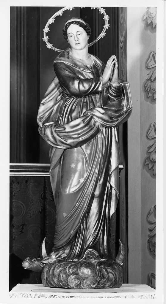 Madonna Immacolata (statua) - manifattura emiliana (sec. XIX)