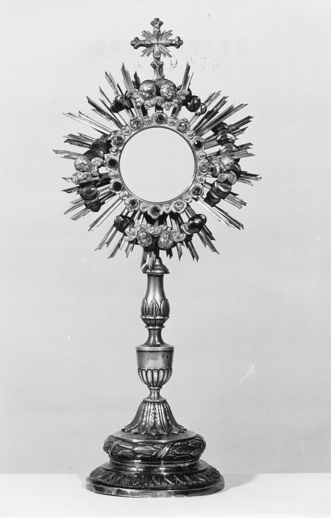 ostensorio di Babini Gaetano (sec. XIX)