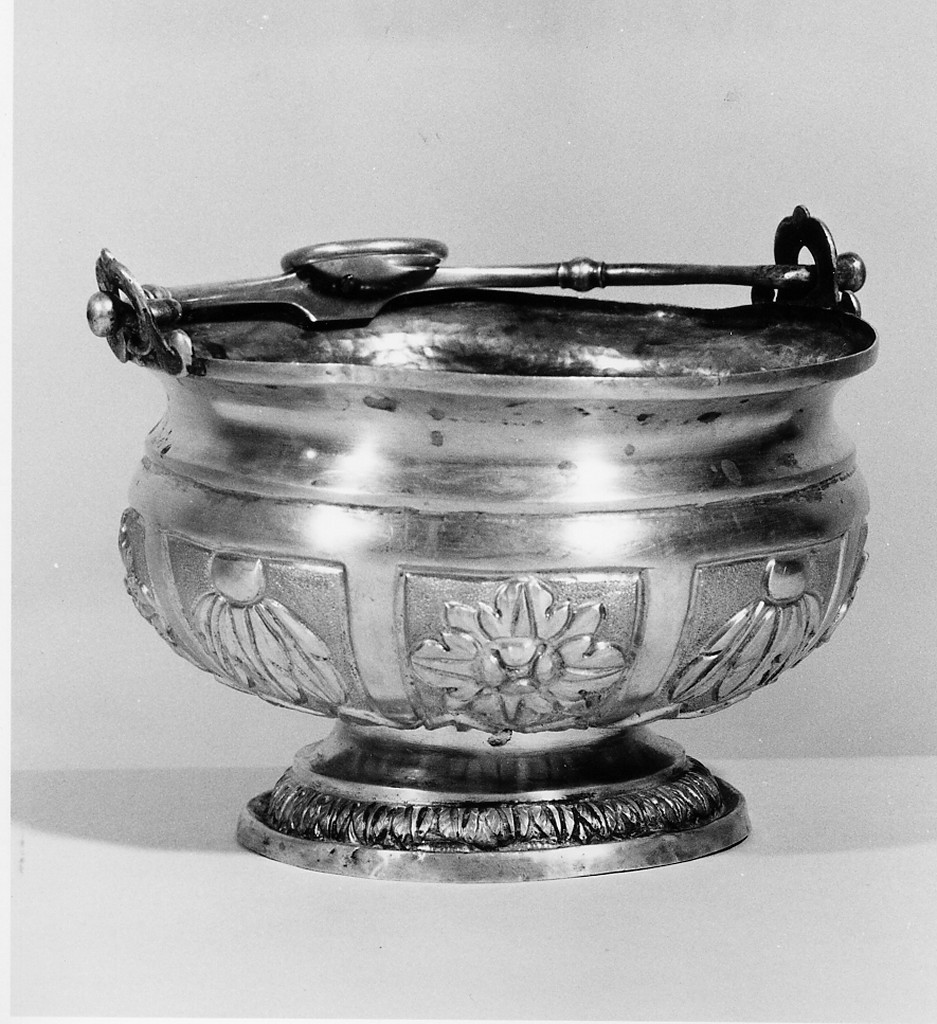 secchiello per l'acqua benedetta di Babini Gaetano (sec. XIX)