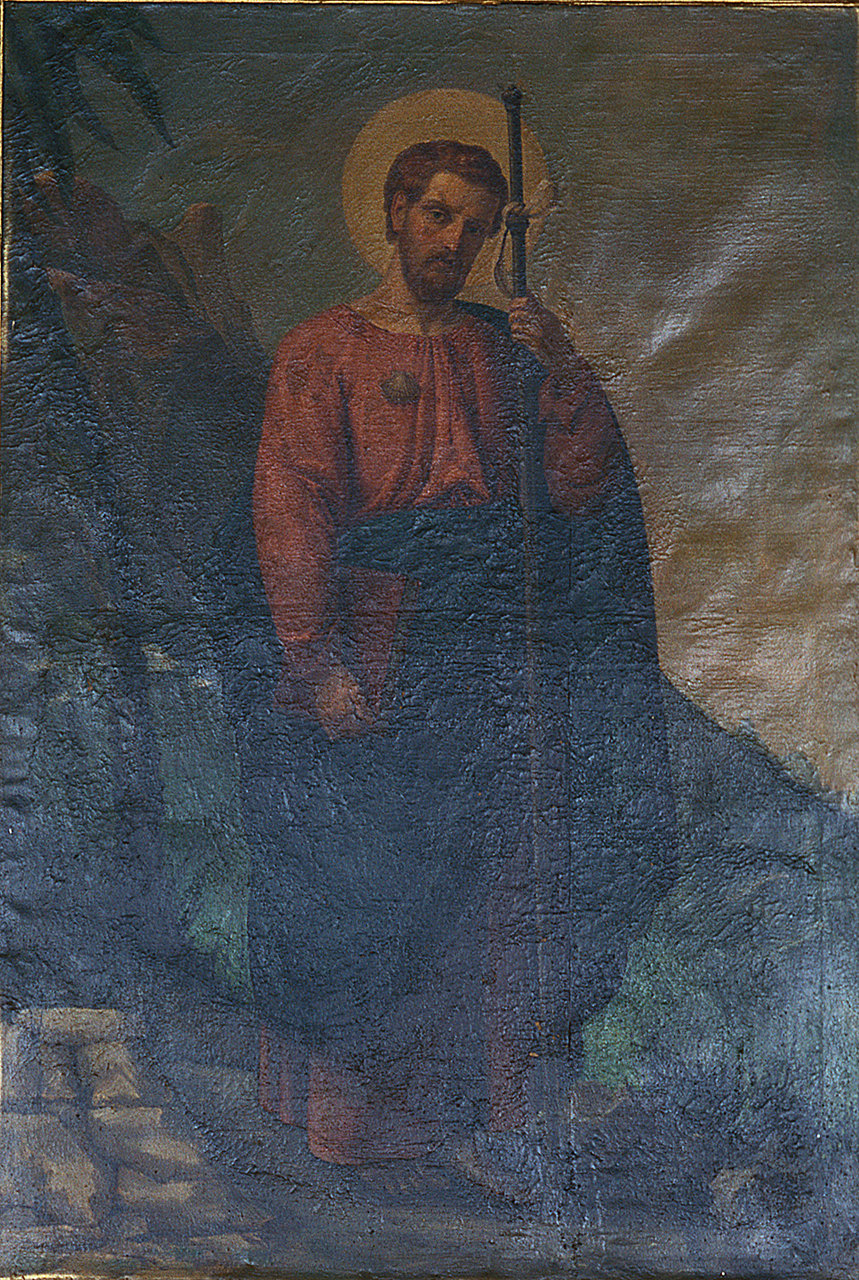 San Giacomo apostolo (dipinto) - ambito ferrarese (seconda metà sec. XIX)