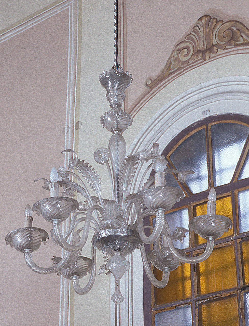 lampadario - manifattura muranese (sec. XX)