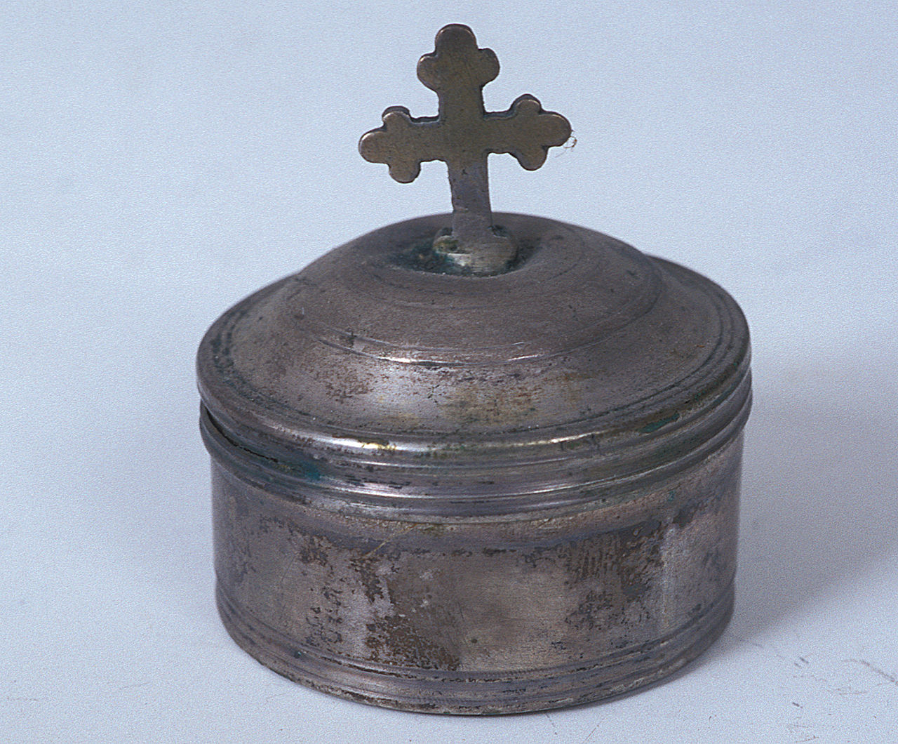 scatola per ostie - manifattura italiana (sec. XIX)