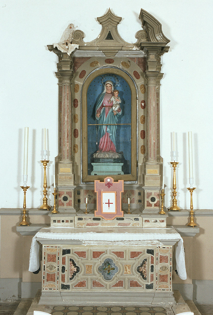 altare - manifattura ferrarese (metà sec. XVIII)
