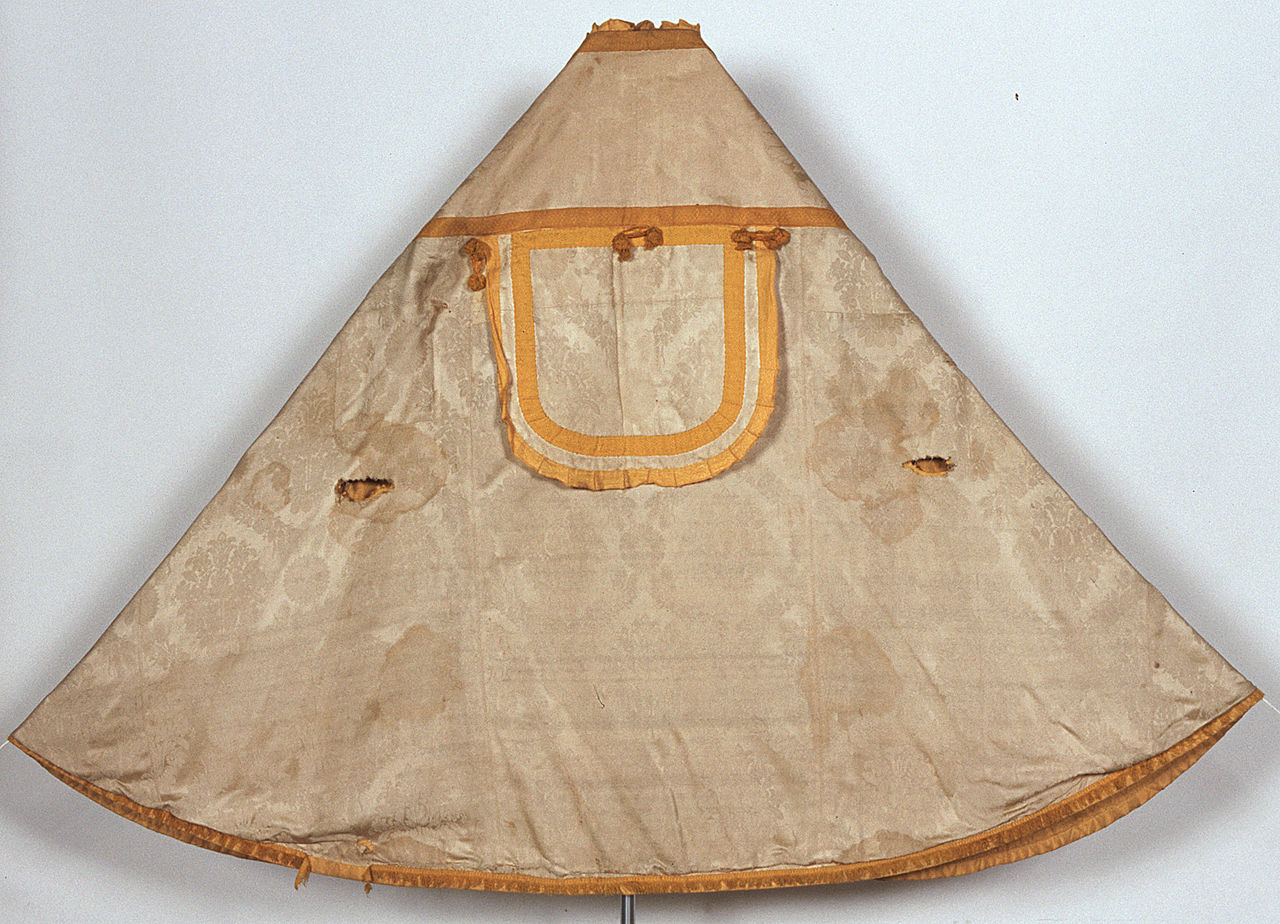 piviale - manifattura italiana (seconda metà sec. XIX)