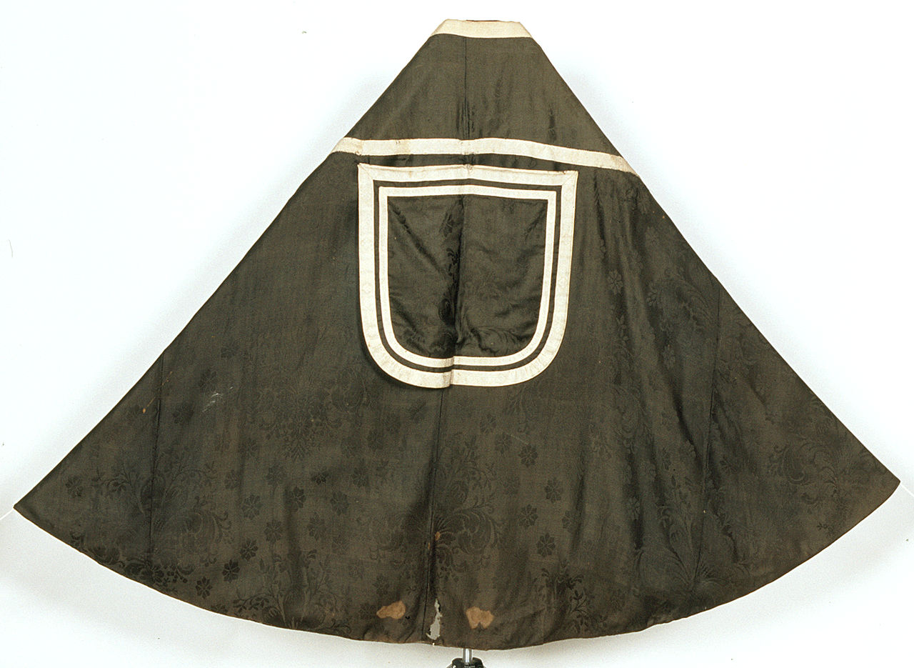 piviale - manifattura italiana (seconda metà sec. XIX)