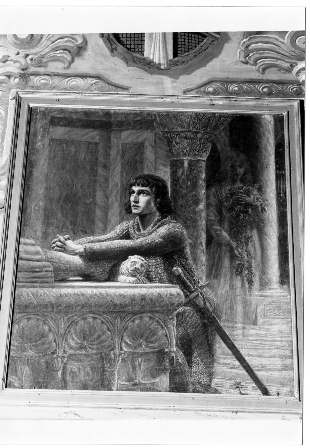 Fede e Fortezza (dipinto) di Basile Roy Giovanni (primo quarto sec. XX)