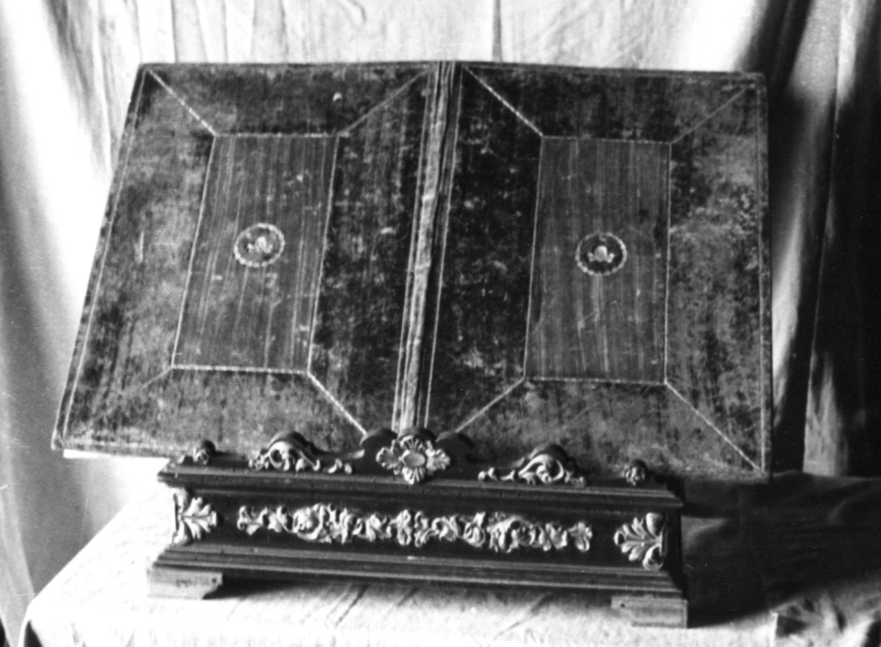 leggio d'altare - produzione bolognese (fine sec. XVII)