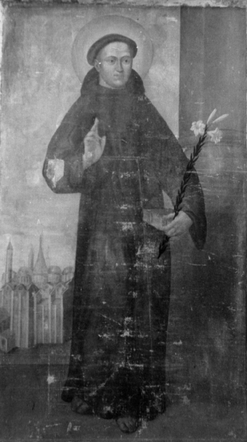 Sant'Antonio da Padova (dipinto) - ambito bolognese (seconda metà sec. XVII)
