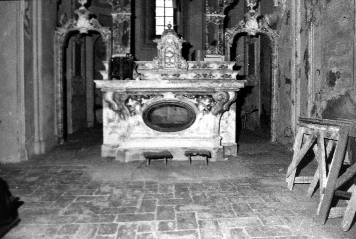 altare - bottega bolognese (secondo quarto sec. XVIII)