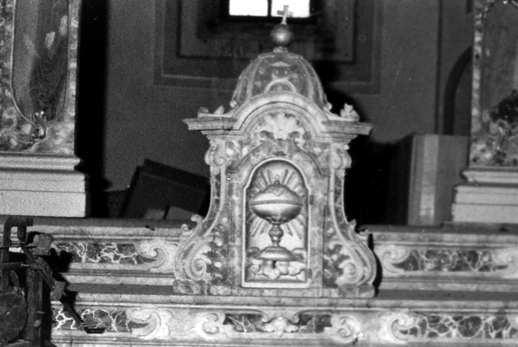 tabernacolo - bottega bolognese (secondo quarto sec. XVIII)