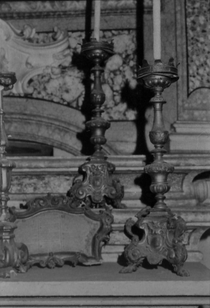 candeliere - bottega bolognese (sec. XVIII)