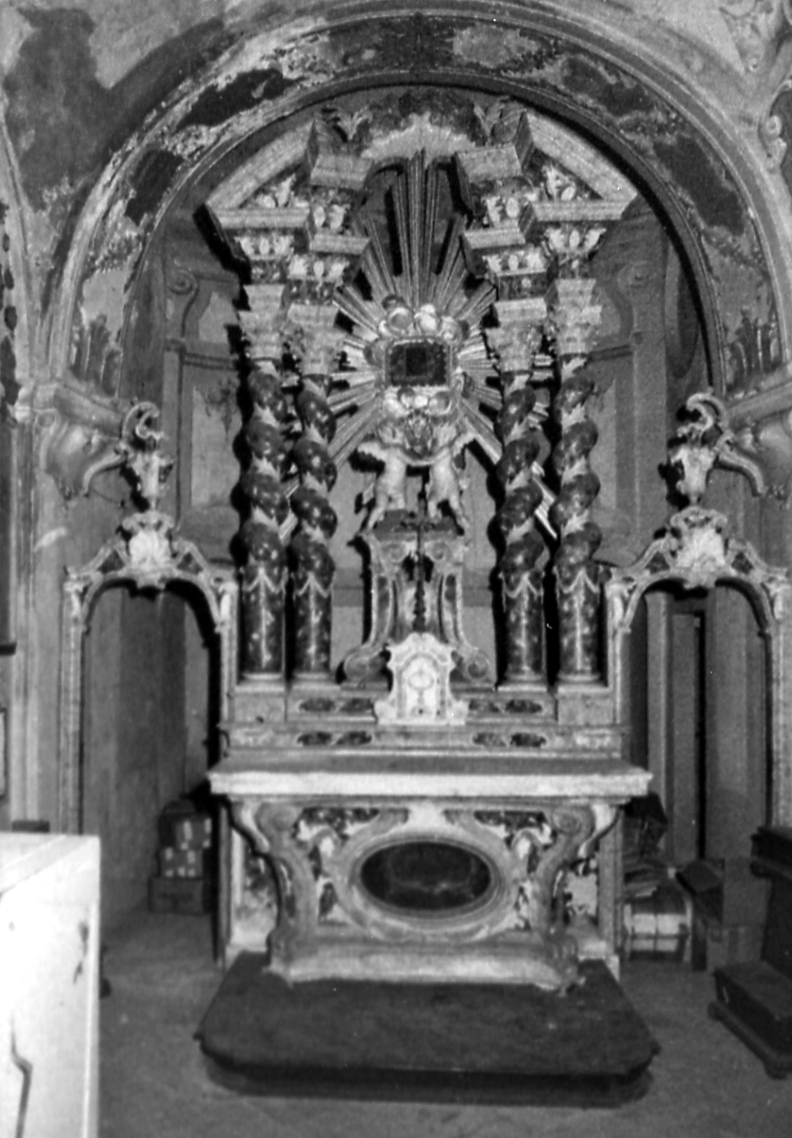 altare - bottega bolognese (secondo quarto sec. XVIII)