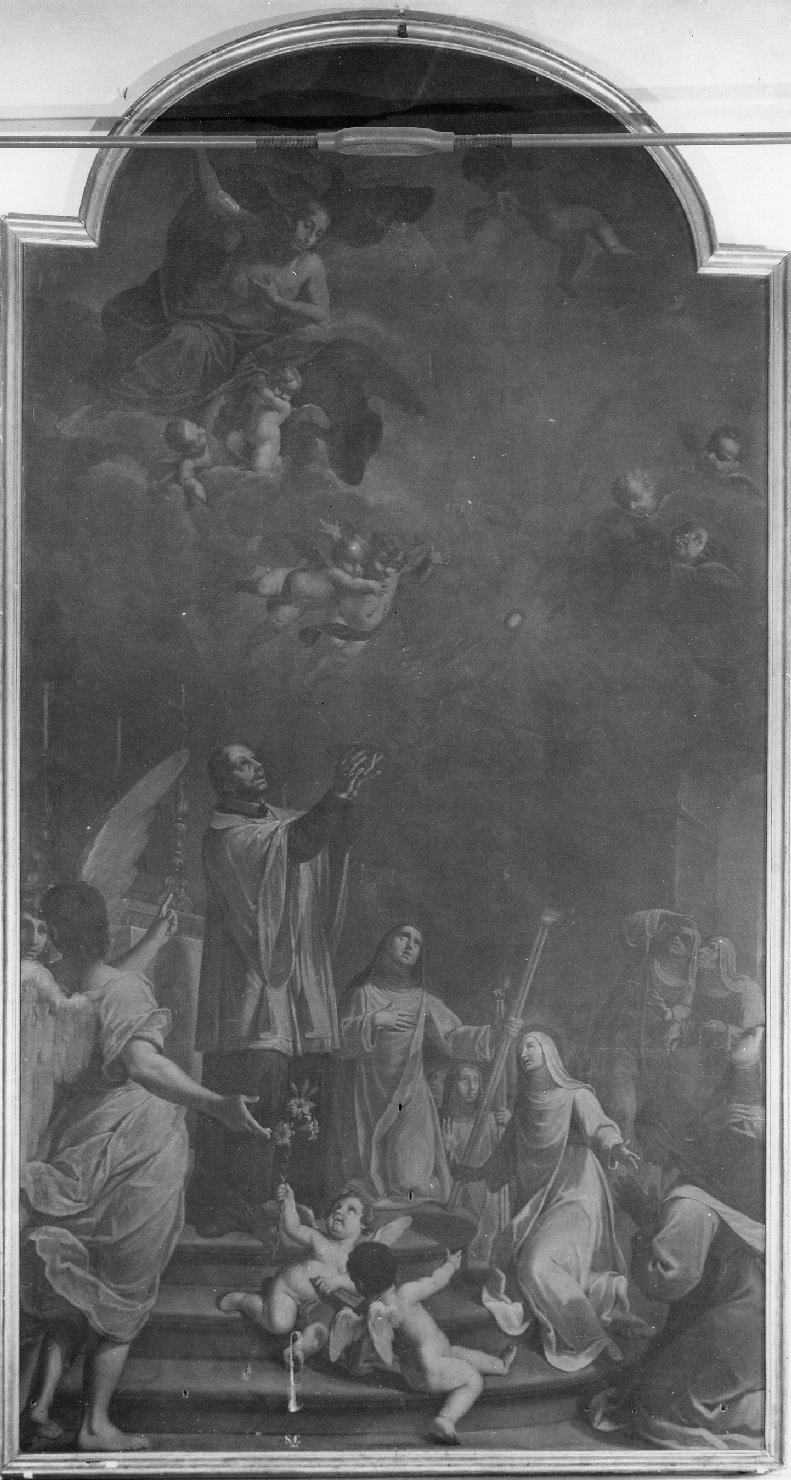 miracolo della Beata Imelda Lambertini (dipinto) di Pedretti Giuseppe Carlo (attribuito) (metà sec. XVIII)