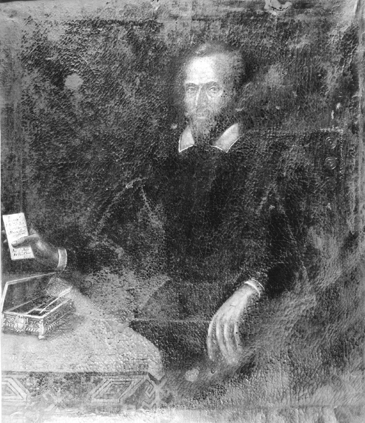 ritratto di Ulisse Bianchini Mantachetti (dipinto) - ambito bolognese (sec. XVII)