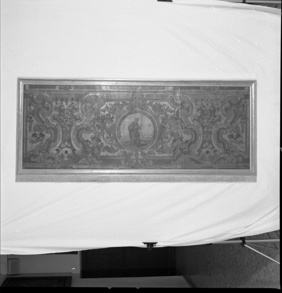 San Giuseppe (paliotto - a pannello piano, elemento d'insieme) - manifattura ferrarese (sec. XVII)