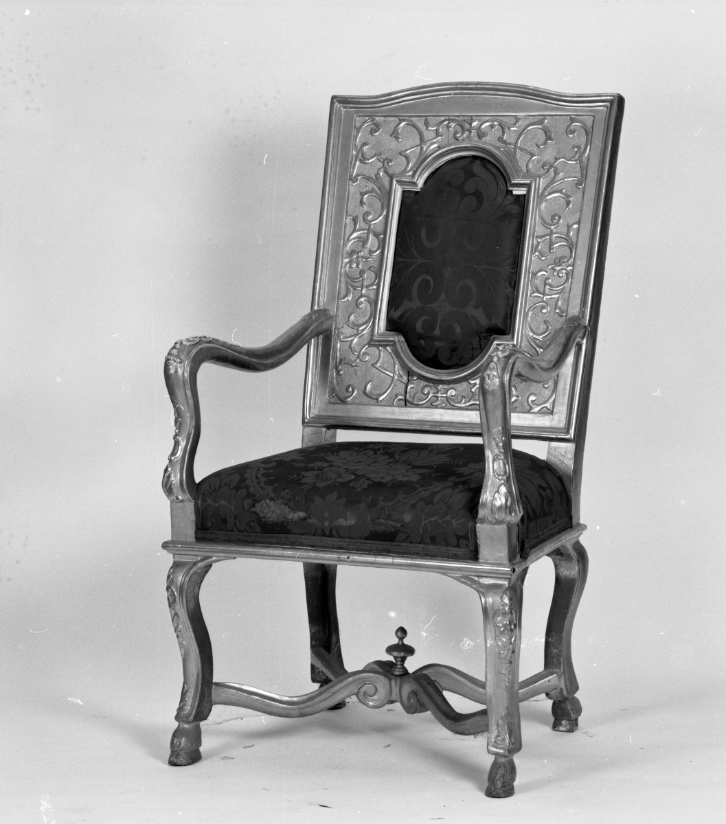 sedia del celebrante, serie - manifattura emiliana (inizio sec. XVIII)